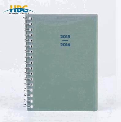 China Wholesale high quality printing spiral bound book spiral notebook/cover spiral notebook for sale