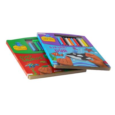 China Children Kids Adults Book Kids Learning Book Printing Custom Color Book With Pencil Board Books Printing For Kid Children Baby for sale