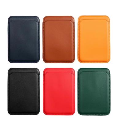 China Magnetic-Safe Removable Anti-Fall Credit Card Magnetic Holder For Iphone 12 Phone Case for sale