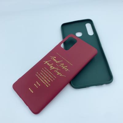 China Anti-fall tpu case matte tpu cover case for infinix hot 10T/camon 15/hot 7 for sale