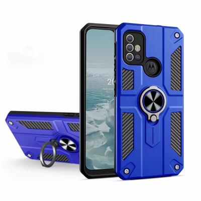 China Anti-drop Hole Precise Cutout Ring Kickstand Shockproof Mobile Back Cover Shell For Motorola g Stylus 4g 2021 Phone Case for sale