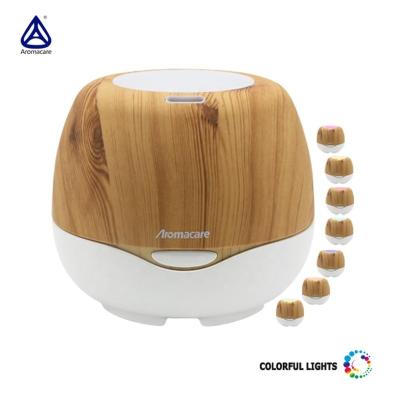 China Portable Electric Aromatherapy Air Humidifier Aromatherapy Essential Oil Diffuser with 7 Colors LED Light for sale