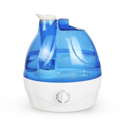 China Adjustable Mist Aromacare 2L Ultrasonic Air Humidifier For Home for sale