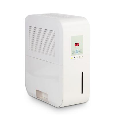 China Wifi UV Household Hotel Air Dehumidifier 2L Humidity Display Hotel Wall Mounted Dehumidifier for sale