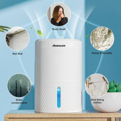 China Hotel Household Semiconductor 1L Portable Small Air Dehumidifier For Home for sale