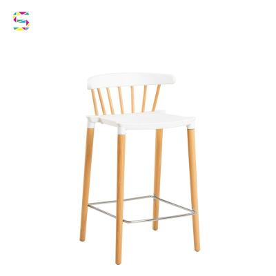 China UNDETERMINED En Bois Silla Madera Cadeiras De Madeiras Kitchen Bar Stool Chaises Chair White For Home for sale