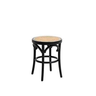 China Modern Design Rattan Base Wood Frame Restaurant Kitchen Stools UNDETERMINED Wholesale for sale