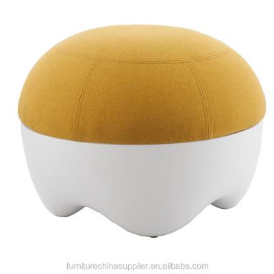 China Modern Multifunctional Round Fabric Stool Storage Child Material Stool for sale