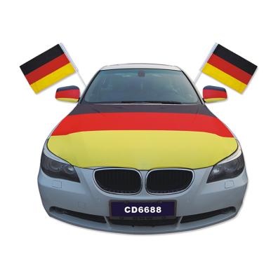 China Custom National Flag STEERING WHEEL Printing Car Hood Cover for sale