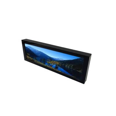 China 7.8 Inch Indoor Ultra Wide Supermarket Free Range Lcd Display Stretch Thin Bar for sale