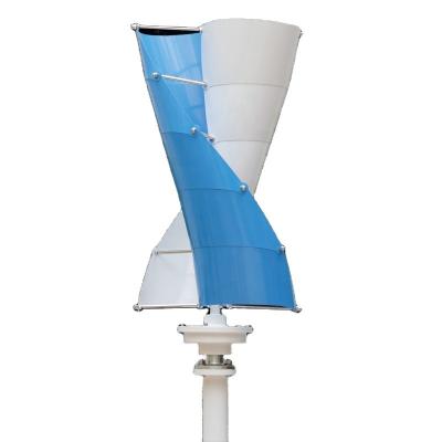 China Hot Sale Latest Design STARRING Spiral Type Vertical Power Wind Propeller Turbine Generator 1*0.53*0.53M for sale