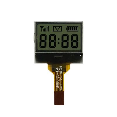 China Custom Size LCD Display 7 Segment LCD Display 4 Digit With FPC Connection ENH-SG021079-01 for sale