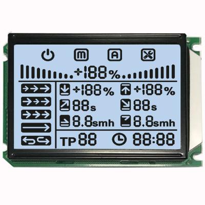 China OEM 2.9 inch Custom Backlight Display TN 7 Segment Monochromatic LCD for sale