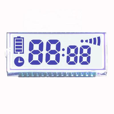 China Custom 7 segment 4 digit lcd display TN segment transflective lcd ENH-SS911134-01 for sale