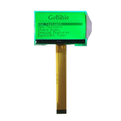 China TOOTH 128x64 size graphic green backlight module monochrome custom lcd display ENH-DG128064-03 for sale