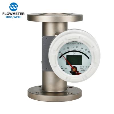 China Stable Liquid Liquids Gas Vapor Performance Metal Tube Rotor Flowmeter for sale