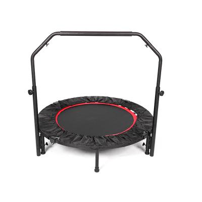 China With protective net 48FT cheap indoor quad folding gym fitness ground trampoline for sale for sale