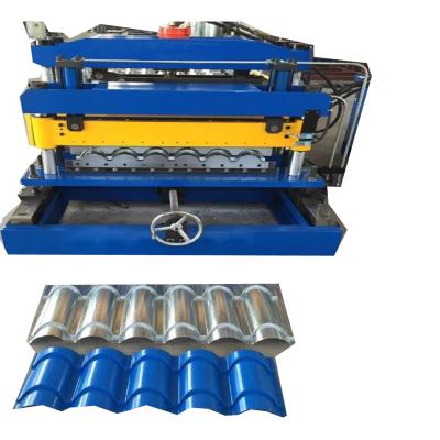 China Factory Metal Glazed Tile Forming Machine Roof Tile Making Machine Roofing Machine for sale