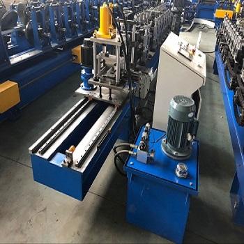 China Factory Hydraulic Cutter L Shape And W Shape Metal Grid Wall Angle Tee Roll Forming Machine for sale