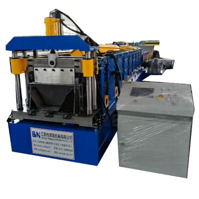 China Half Round Drain Water - Down Gutter Cold Rolled Forming Machine Price for sale