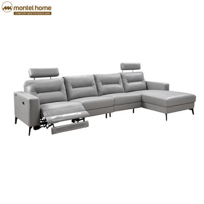 China (Size)Adjustable Royal Dubai Leather Functional Sofa Furniture Sectional Recliner Sofa Cheap Sofas for sale