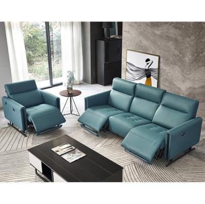 China Home Furniture Recliner Modern Lounge Sofa Recliner Modern Leather Furniture Revolving Sofa for sale