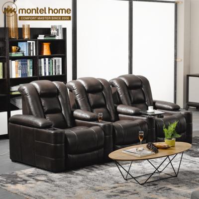 China Massage Recliner Sofa Modern Chesterfield Home Furniture Leather Sofa Set Design Genuine Leather Italian for sale