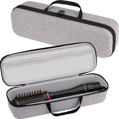 China Fashionable Durable Portable Hair Curler Straightener Hard Case Holder Protective Hair Curler Storage Case Eva Travel Case for sale