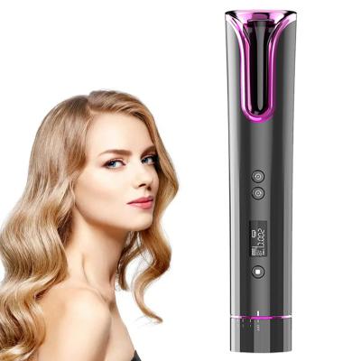 China Automatic Hair Curler Wireless Magic Cordless Portable Automatic Hair Curler USB Rechargeable Automatic Hair Curler Hair Curler for sale