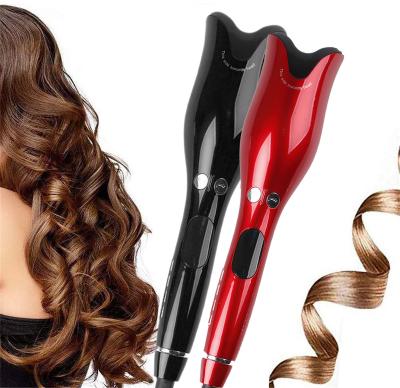 China Pro Automatic Curling Iron LCD Display Hair Curler Ceramic Magic Technique Auto Curling Hair Curler for sale