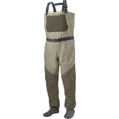 China Unisex Waterproof Breathable Chest Fly Fishing Wader With Neoprene Stockfoot For Men for sale