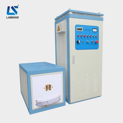 China High Frequency Steel Bar Rod Tubes LSW-80 IGBT Induction Heating Heating Machine for Metal Forging for sale