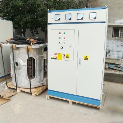 China High Efficiency Induction 500kg Steel Scrap Rotary Melting Furnace With Aluminum Furnace Body for sale