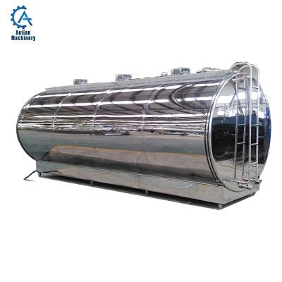 China Milk Dairy Machinery Milk Cooling Tank Milk Transport Tank for sale