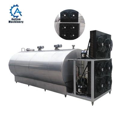 China Home Use Dairy Stirred Tank Milk Cooling Tank Transport Silo Storage Tank for sale