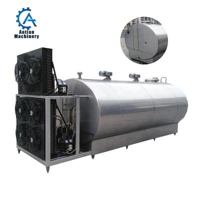 China Factory stainless steel milk cooling tank milk machine ventilation cooling tank for sale