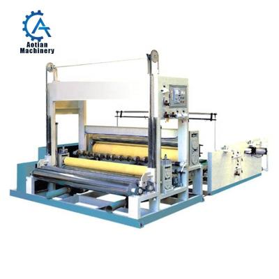 China Factory used paper winders frame rewinder machine banana roll frame type paper rewinding machine for sale