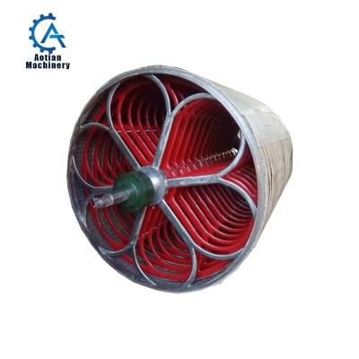 China Paper Making Machine Paper Recycling Spare Parts Paper Machinery Mesh Cage Steel Concrete Cylinder Mold for sale