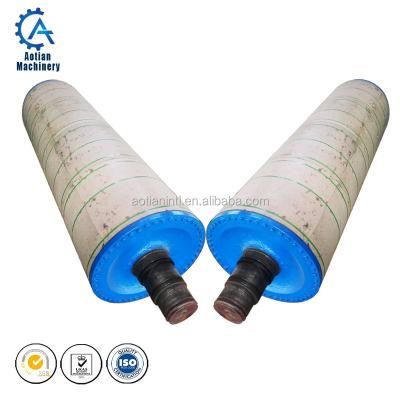 China Factory Stainless Steel Breast Roll For Paper Machine Yarn Part for sale