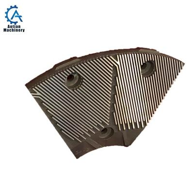 China Used For Paper Pulp Making Machine Paper Machine Parts Refiner Disc Plates For Paper Mill And Pulp Making for sale