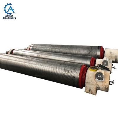 China Factory Paper Machine Using Spare Parts Stainless Steel Suction Vacuum Couch Roll for sale