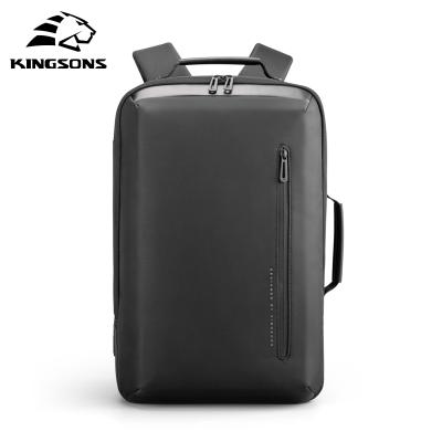 China With New Design Kingsons USB Laptop Backpack Bag Fashionable Nylon Laptops Bag 15.6 Inch Waterproof For Men for sale