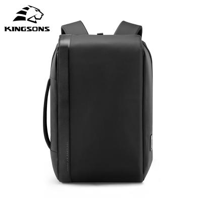 China With USB Kingsons Custom Design Business Luxury Backpack Waterproof Usb Charging Bagpack Laptop Backpack For Men for sale