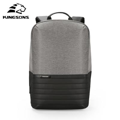 China USB/anti theft/low moq Kingsons waterproof backpack with usb charger anti-theft laptop bagpack manufacturer Canton custom backpack for sale