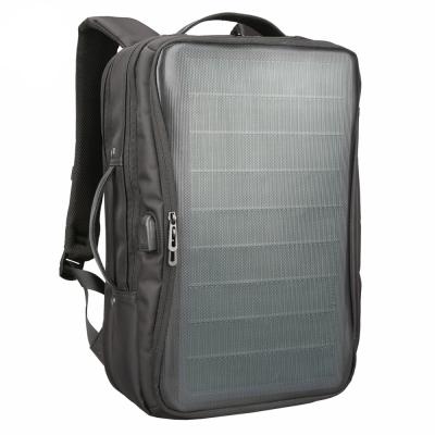 China Wholesale Solar Panel/Waterproof/USB Port Bag Good Quality High Power Laptop Backpack Solar Panel with USB Charger Bagpack Backpack Mochila Solar Backpack for sale