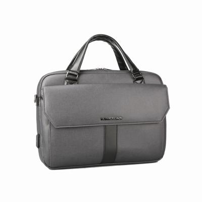 China Latest Laptop Briefcase Man's Business Bag Waterproof / Laptop Mens Designer Women Bag Briefcase USB Port for sale