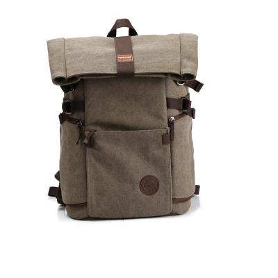 China Unique Fancy Canvas Lady Camera Bags,Korea Professional Waterproof Shockproof Dslr Camera Backpack for sale