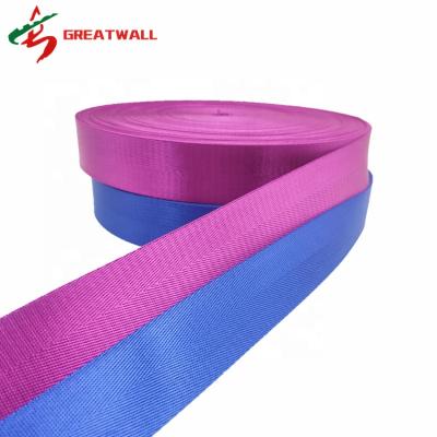 China Viable Factory In Polyester Stock Herringbone Belt Woven Bag Accessories Tie Strap Nylon Shoes Garment Bags For Buckle Bag Support for sale