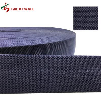 China Direct factory viable pp polypropylene webbing strap army webbing tape for bags straps for sale