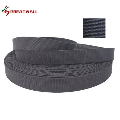 China Wholesale Eco-friendly High Tenacity 20mm-50mm Customized Nylon Flat Woven Straps Webbing Tape for sale